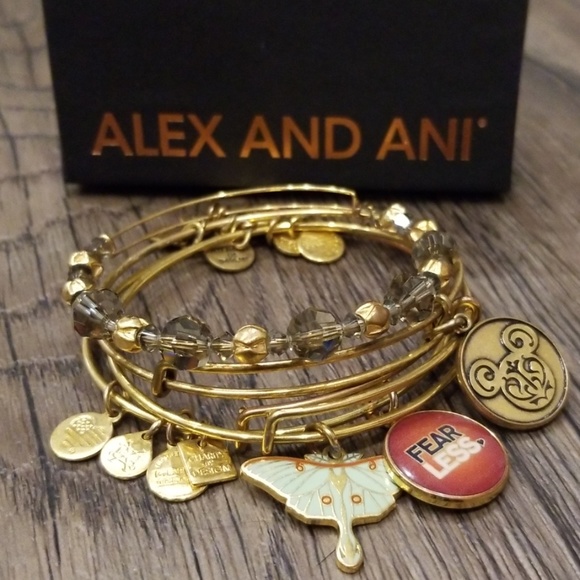 Alex & Ani Bracelet Stack - Picture 1 of 3